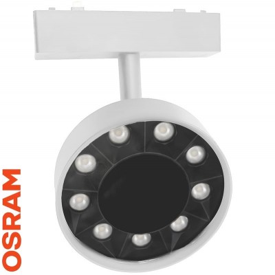 Φωτιστικό LED 9W 48V 900lm 24° CCT Slim Μαγνητικής Ράγας 93US1409CCT/WH 